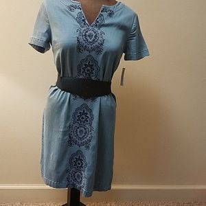Denim dress